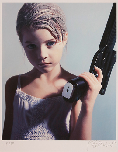 brunealexis helnwein madchen mit pistole wikam26